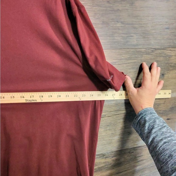 G.H. Bass & Co. Rich Burgundy Short Sleeve Tee - Picture 3 of 7